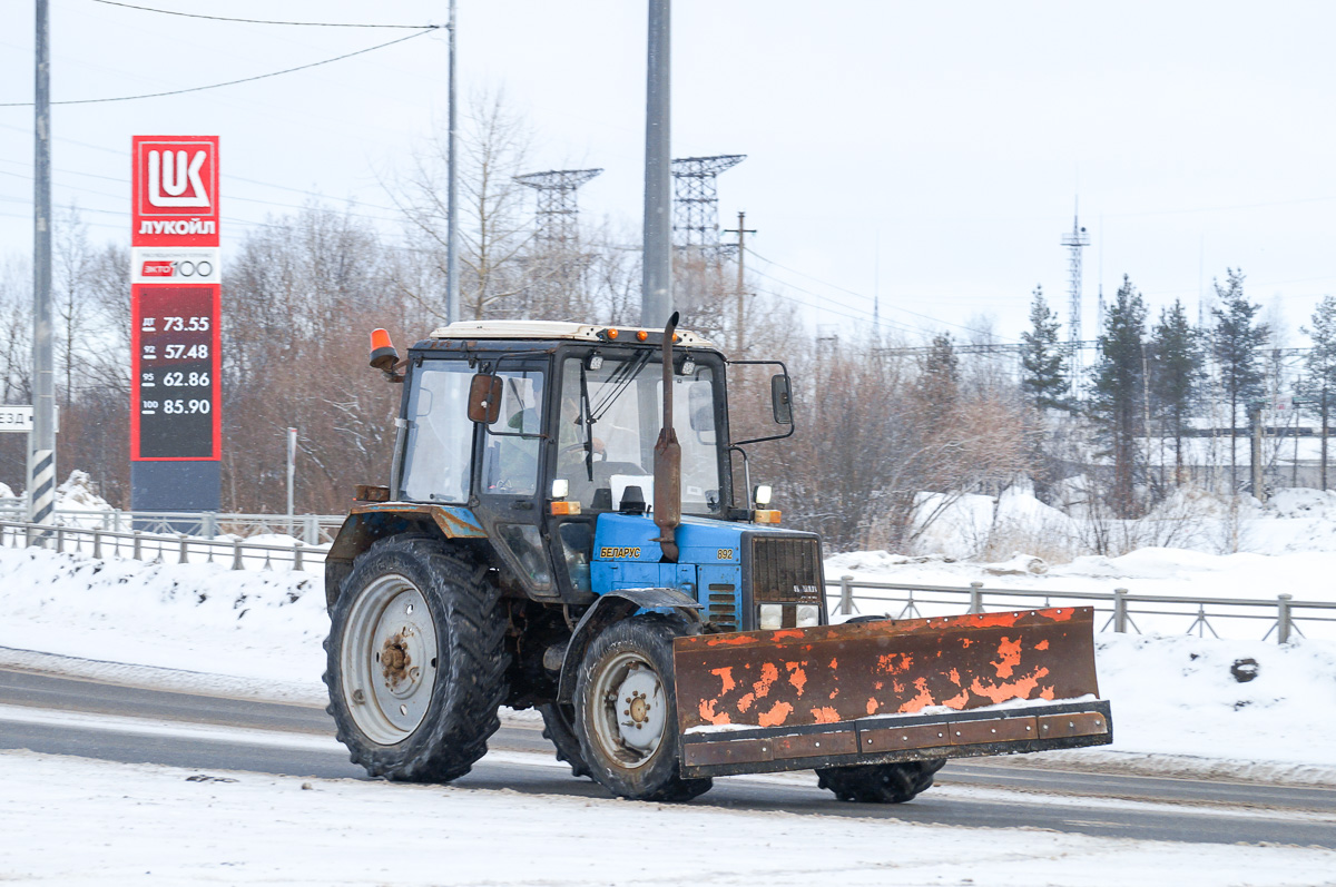 Архангельская область, № 6762 АВ 29 — Беларус-892