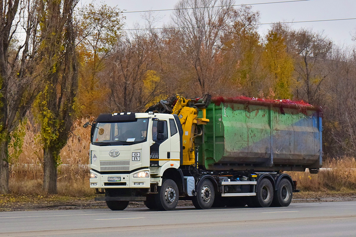 Волгоградская область, № В 335 НТ 797 — FAW J6 CA3310