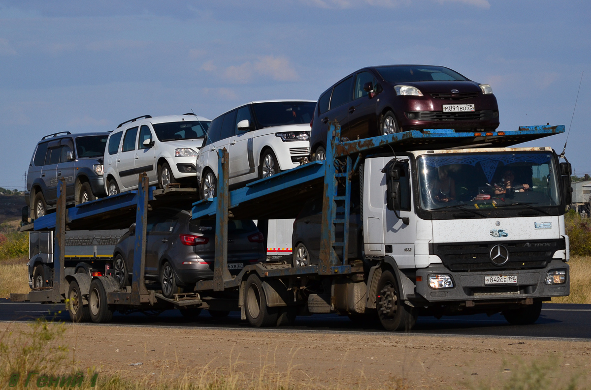 Московская область, № У 842 СЕ 190 — Mercedes-Benz Actros ('2003) 1832