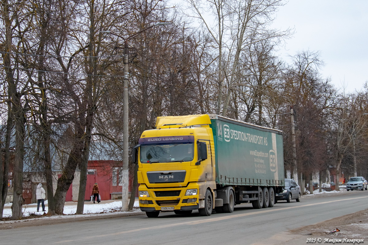 Рязанская область, № Т 606 РА 62 — MAN TGX ('2007) 18.360