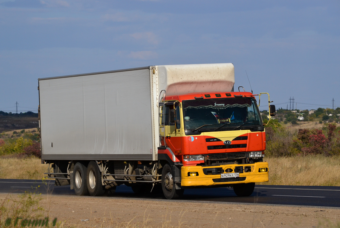 Волгоградская область, № А 929 КА 134 — Nissan Diesel Big Thumb