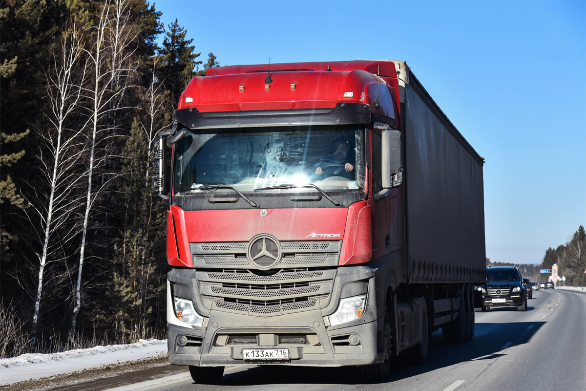 Татарстан, № К 133 АК 716 — Mercedes-Benz Actros '18 1845 [Z9M]