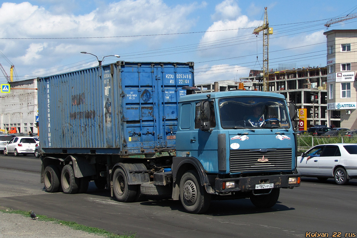 Алтайский край, № Н 182 УР 22 — МАЗ-54323