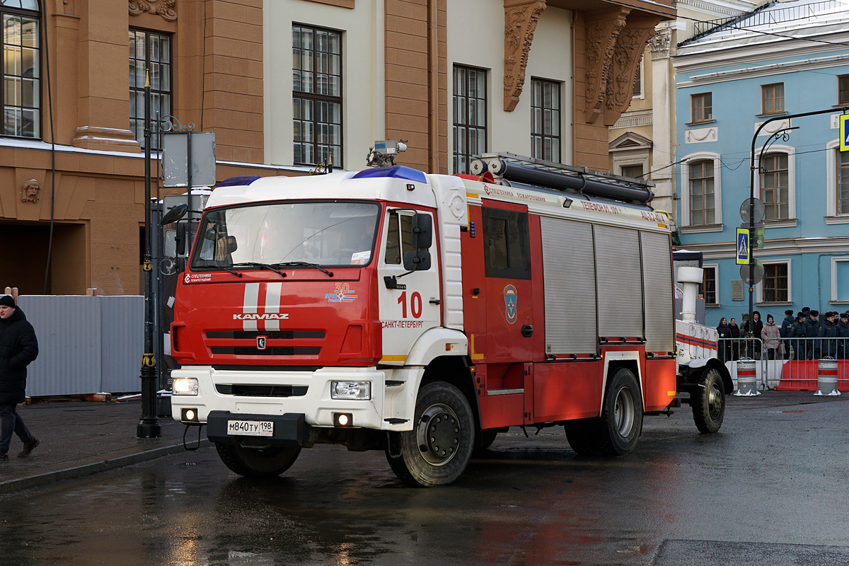 Санкт-Петербург, № М 840 ТУ 198 — КамАЗ-43265-D5(66); Санкт-Петербург — Прицепы без номеров