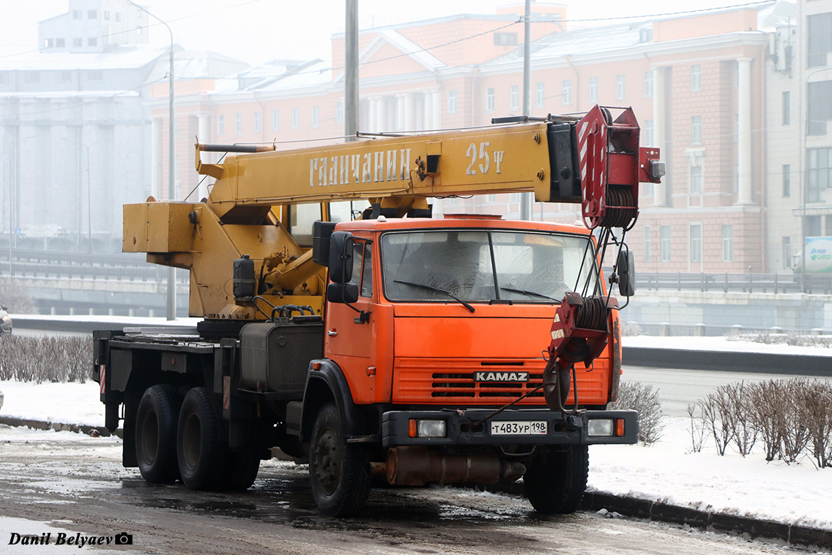 Санкт-Петербург, № Т 483 УР 198 — КамАЗ-53215-15 [53215R]