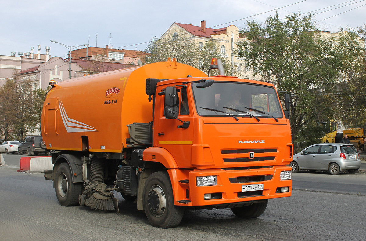 Челябинская область, № М 877 ХУ 174 — КамАЗ-53605-A5(48)