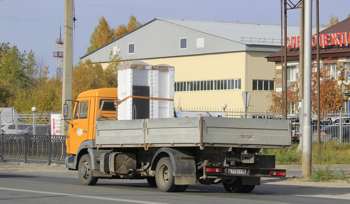 Ханты-Мансийский автоном.округ, № В 713 СТ 86 — КамАЗ-4308-H3(99)