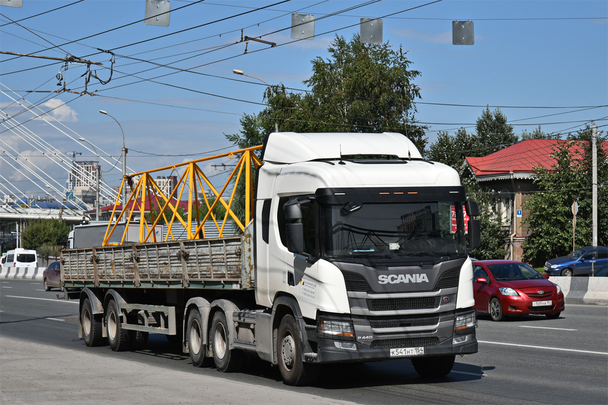 Новосибирская область, № К 541 НТ 154 — Scania ('2016) P440 Новосибирская область, № К 541 НТ 154 — Scania ('2016) P440