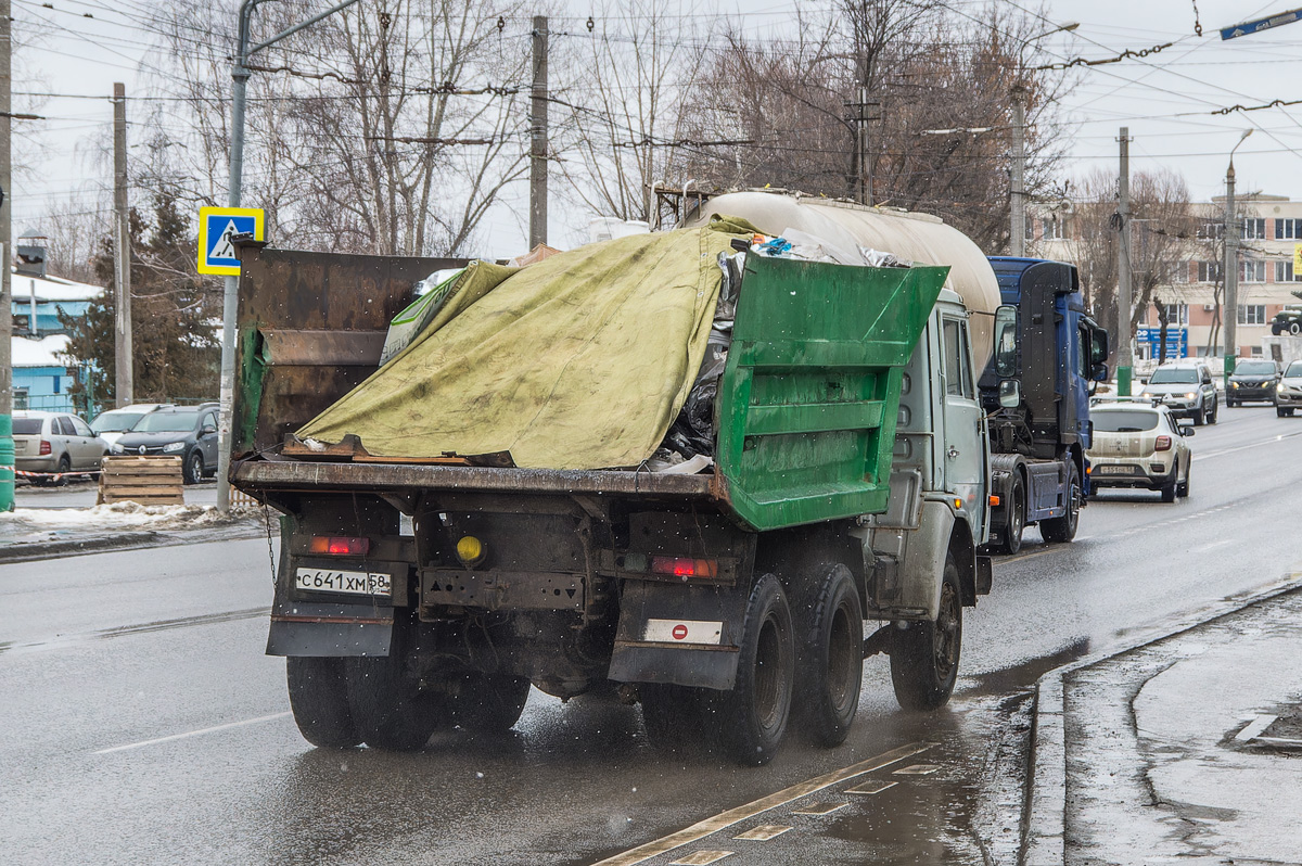 Пензенская область, № С 641 ХМ 58 — КамАЗ-5410