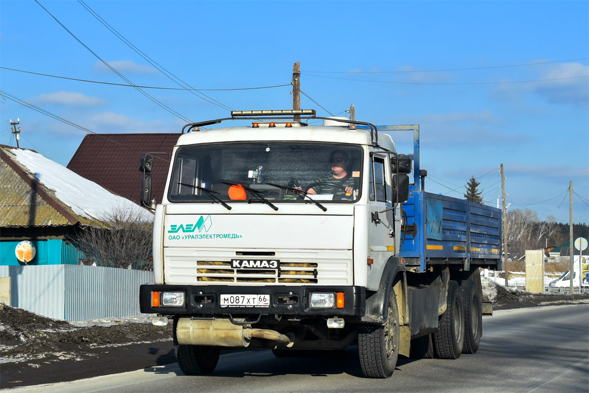 Свердловская область, № М 087 ХТ 66 — КамАЗ-53215-02 [53215C]