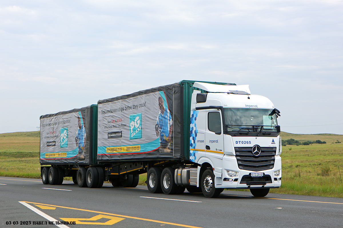 Южно-Африканская Республика, № DT0265 — Mercedes-Benz Actros ('2018) Южно-Африканская Республика, № DT0265 — Mercedes-Benz Actros ('2018)