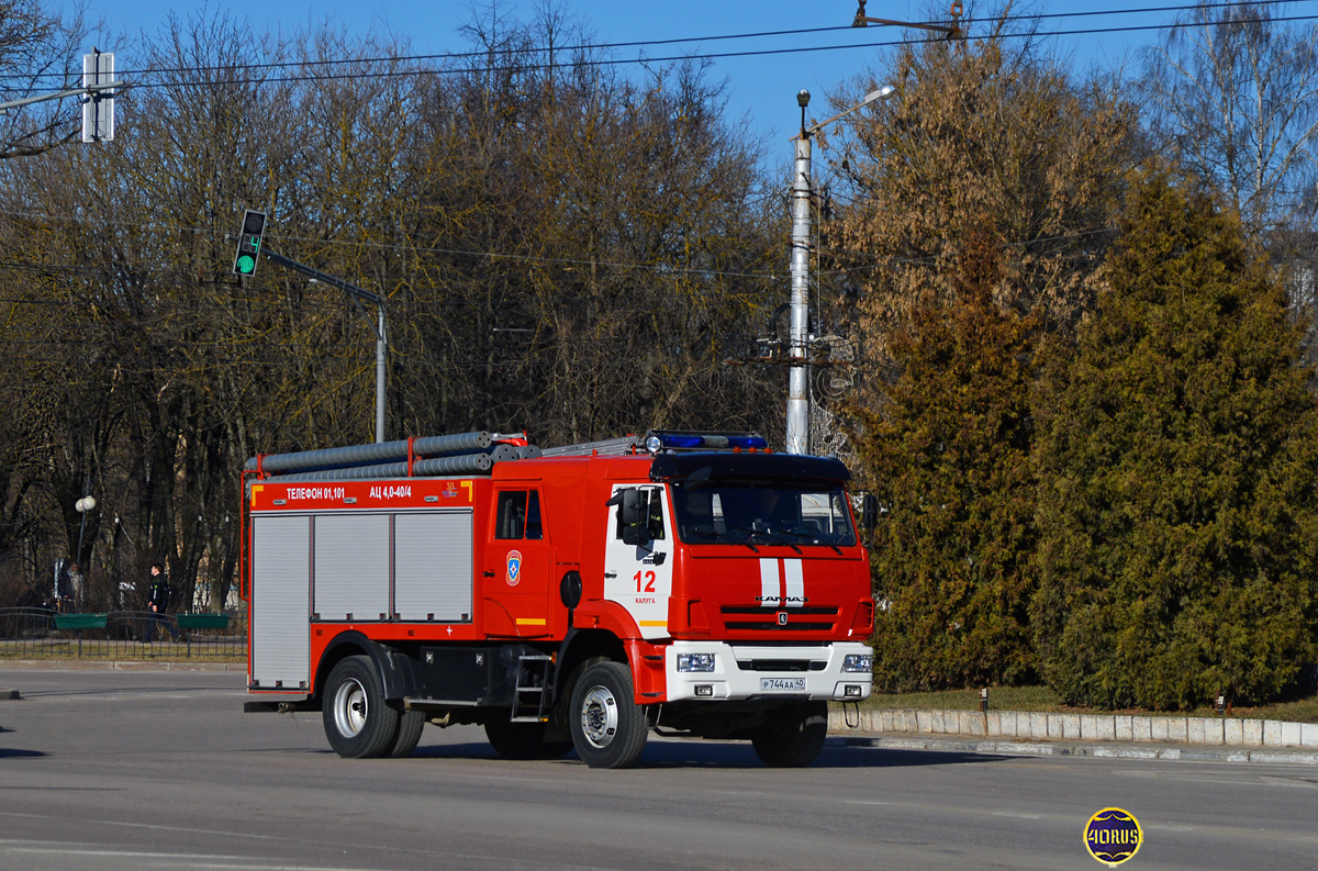 Калужская область, № Р 744 АА 40 — КамАЗ-43265-D5(66) Калужская область, № Р 744 АА 40 — КамАЗ-43265-D5(66)