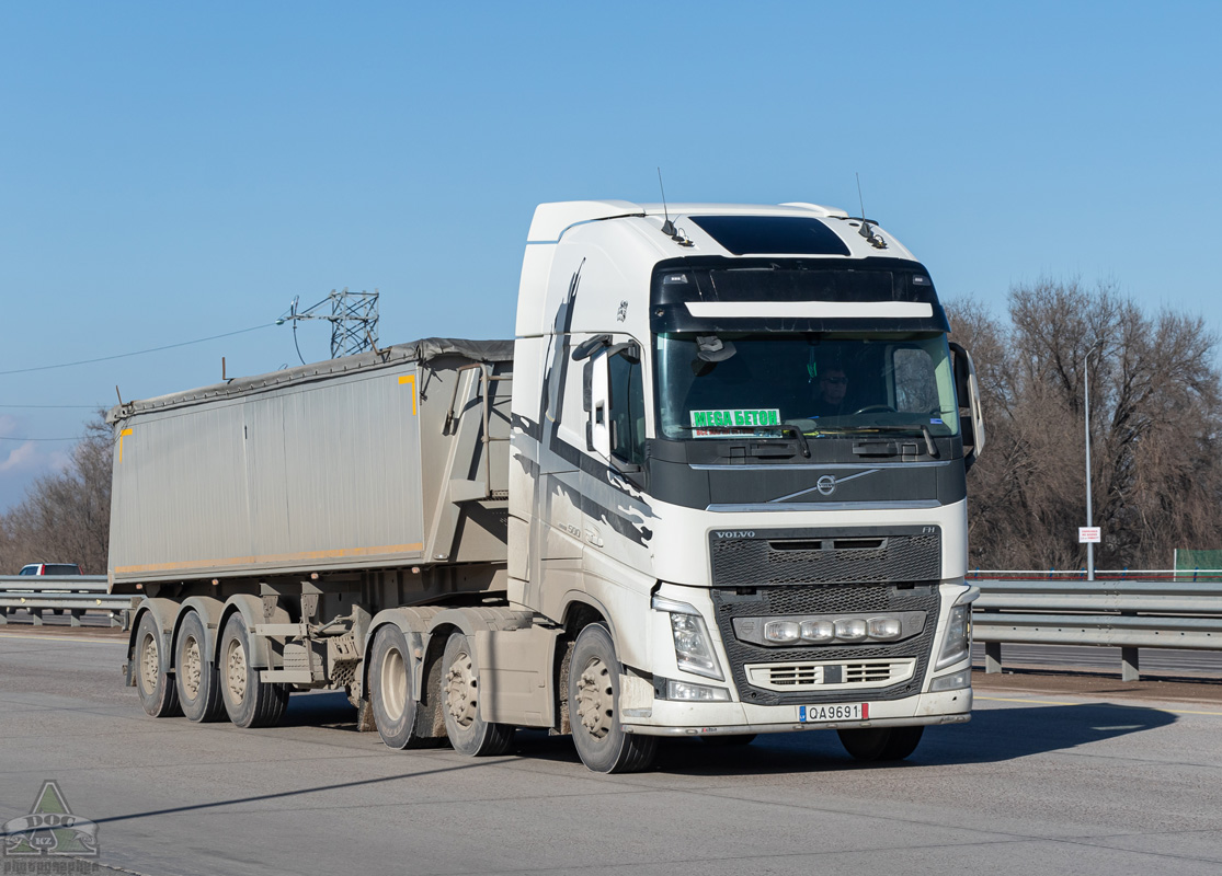 Алматы, № QA 9691 — Volvo ('2012) FH.500