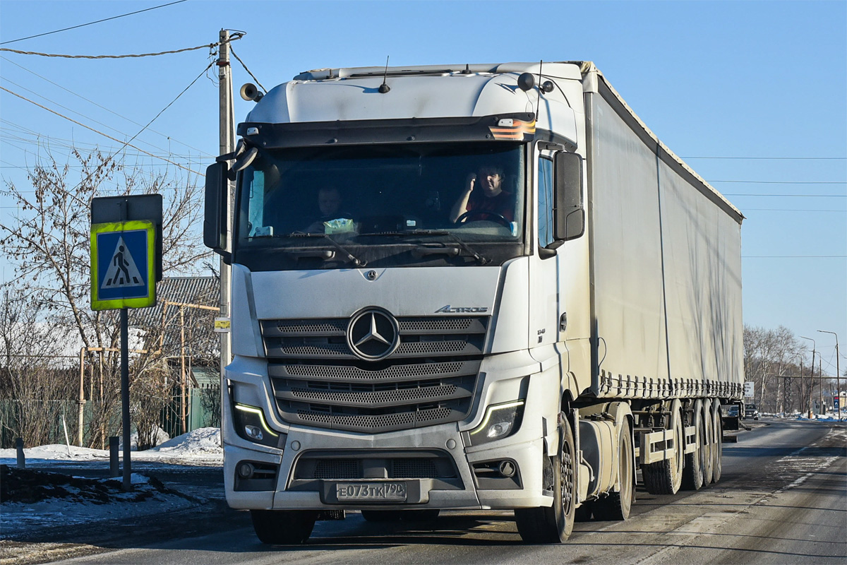 Московская область, № Е 073 ТК 790 — Mercedes-Benz Actros ('2022) [LRD]
