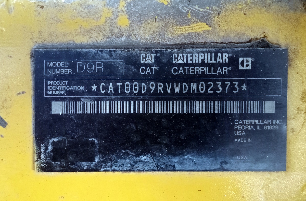 Кемеровская область, № 3 — Caterpillar D9 Кемеровская область, № 3 — Caterpillar D9