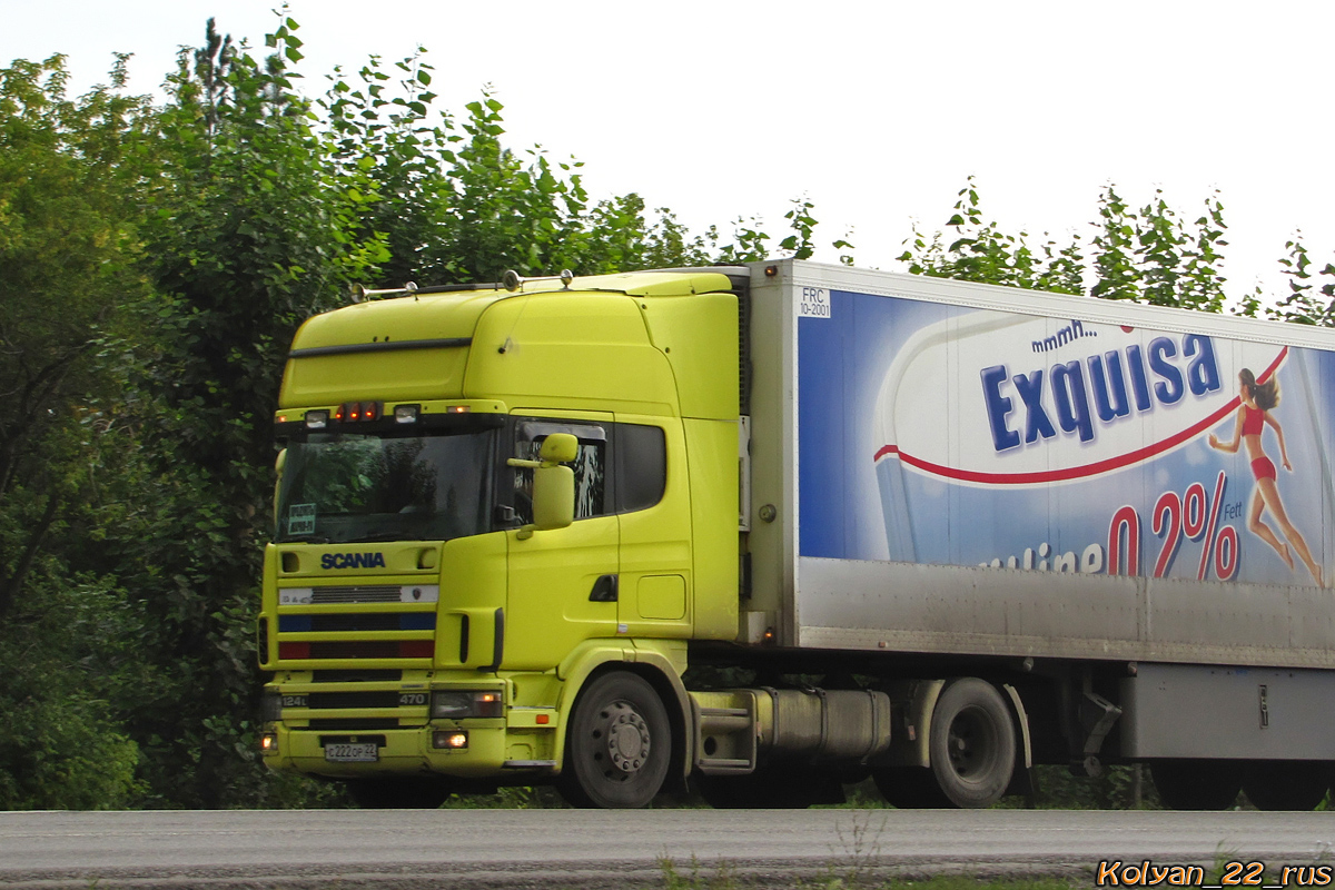 Алтайский край, № С 222 ОР 22 — Scania ('1996) R124L Алтайский край, № С 222 ОР 22 — Scania ('1996) R124L