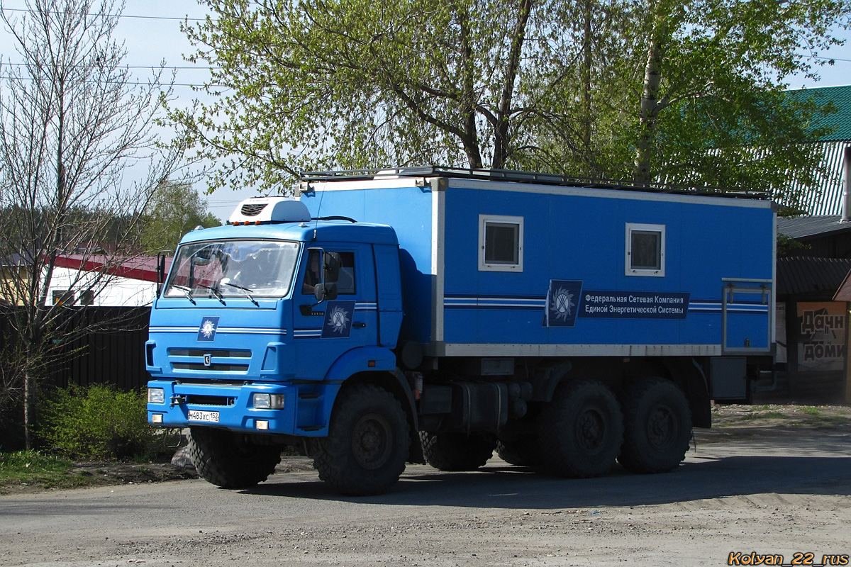 Алтайский край, № М 483 ХС 152 — КамАЗ-43118-46