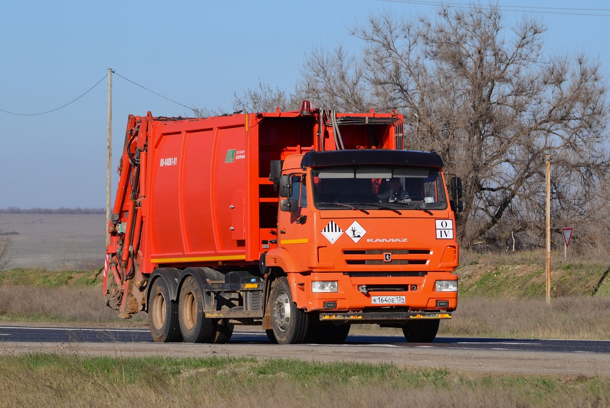 Волгоградская область, № К 164 ОЕ 134 — КамАЗ-65115-50 Волгоградская область, № К 164 ОЕ 134 — КамАЗ-65115-50
