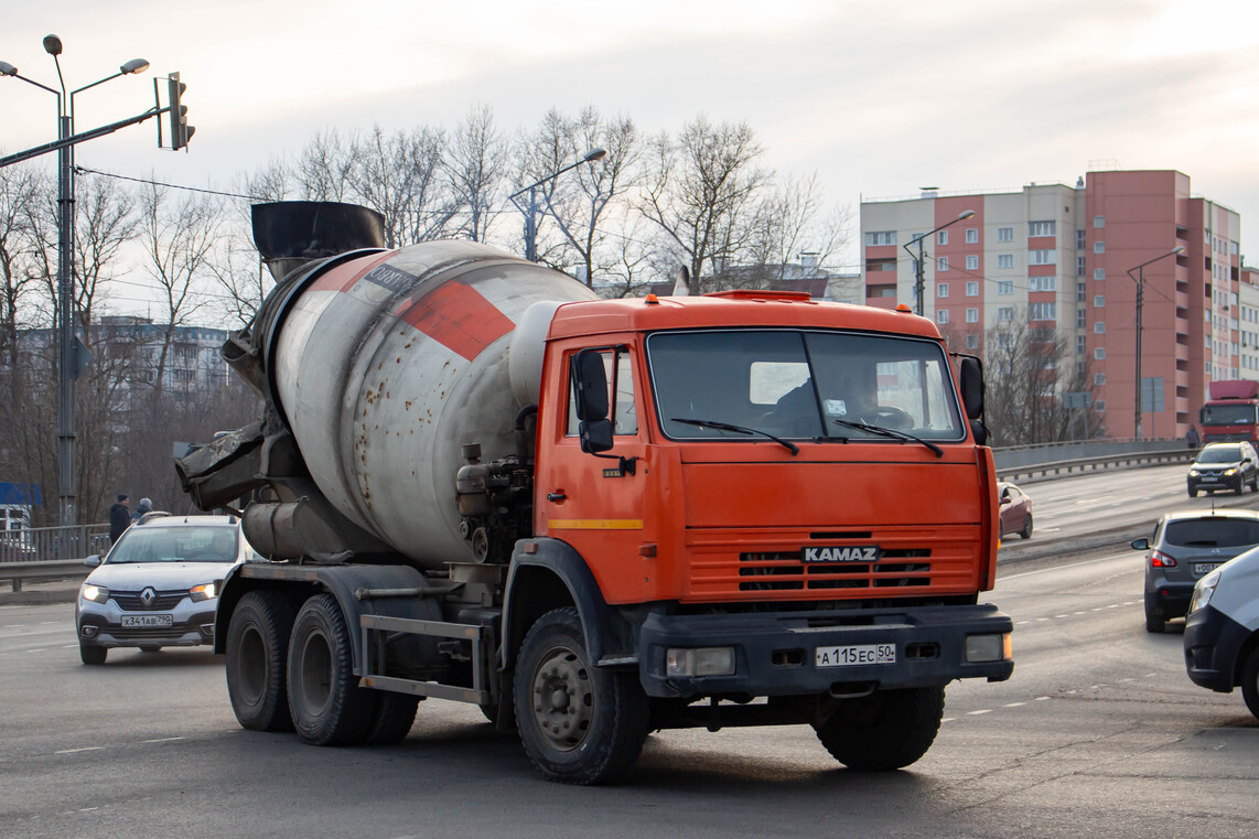 Московская область, № А 115 ЕС 50 — КамАЗ-53229-01 [53229A]
