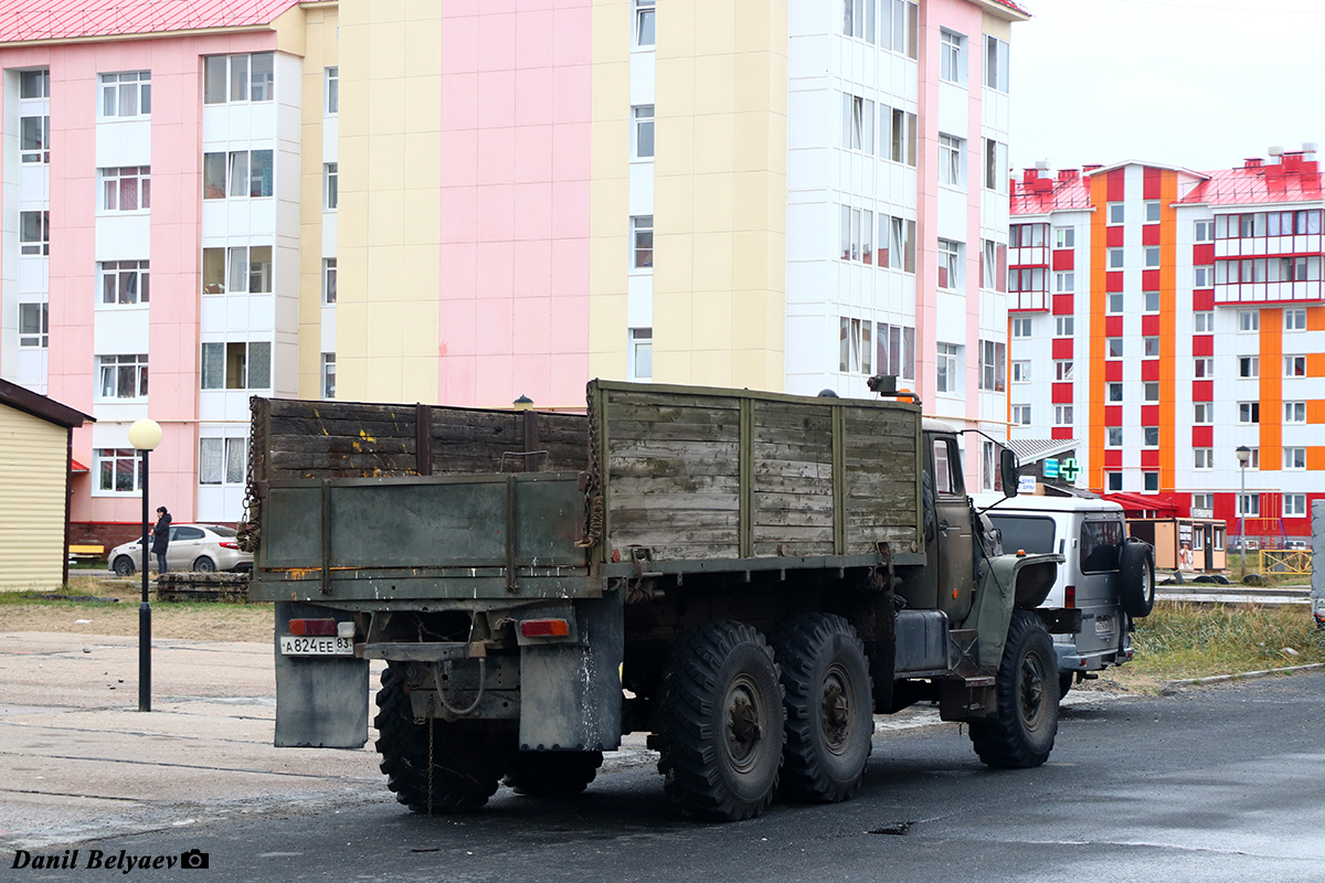 Ненецкий автономный округ, № А 824 ЕЕ 83 — Урал-375Н Ненецкий автономный округ, № А 824 ЕЕ 83 — Урал-375Н