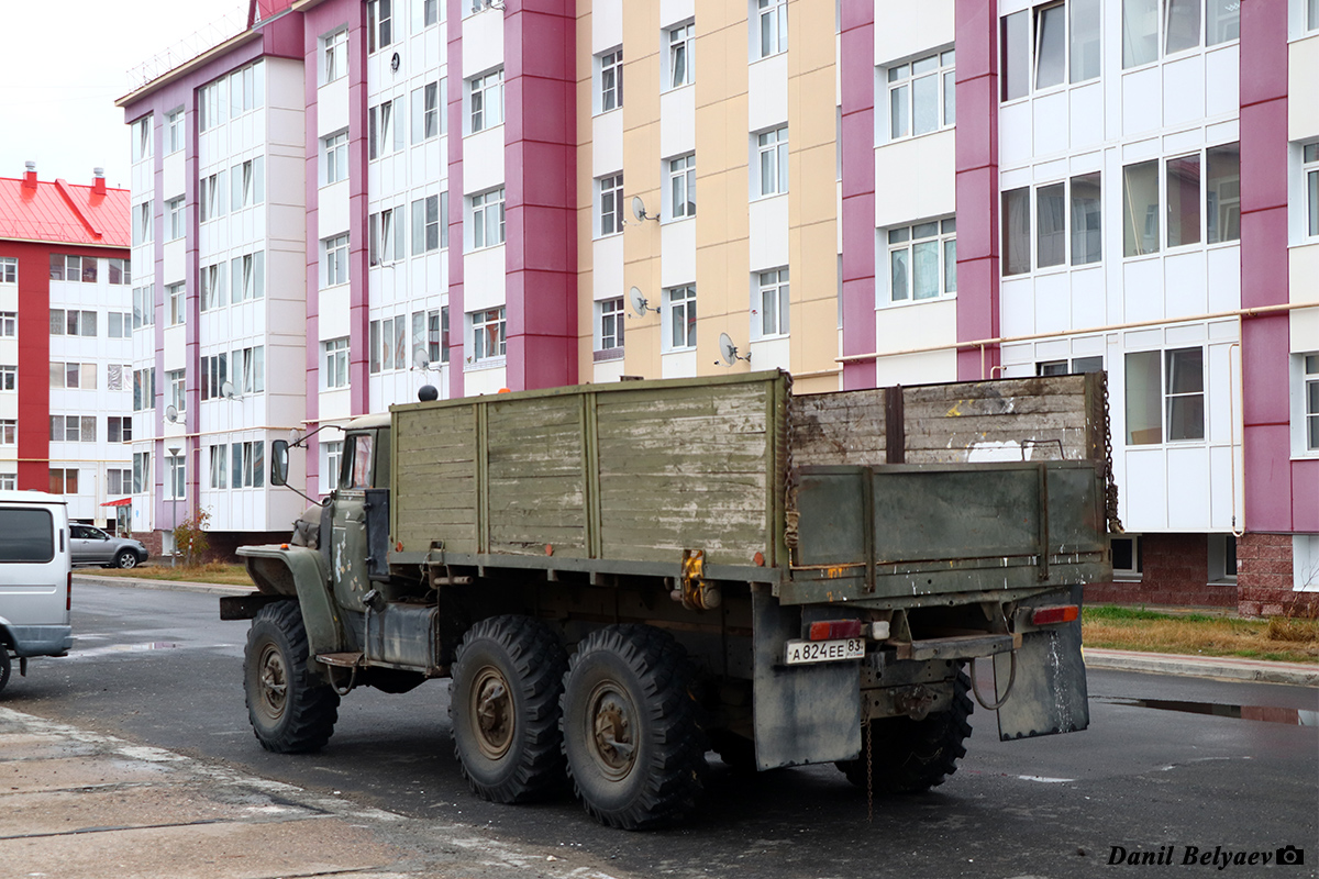 Ненецкий автономный округ, № А 824 ЕЕ 83 — Урал-375Н Ненецкий автономный округ, № А 824 ЕЕ 83 — Урал-375Н