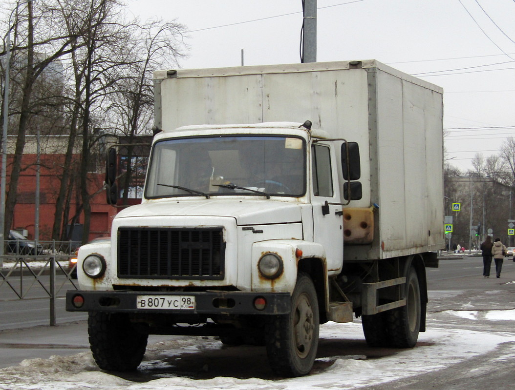 Санкт-Петербург, № В 807 УС 98 — ГАЗ-3309