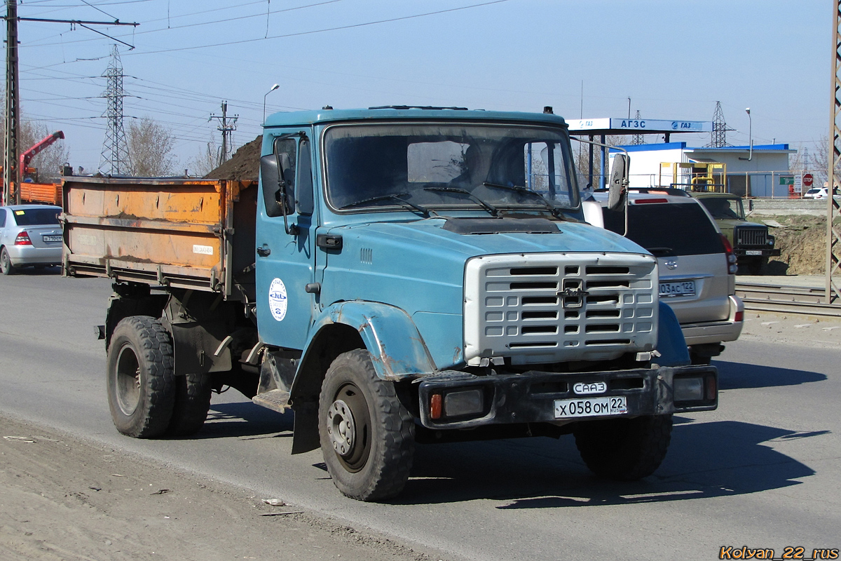 Алтайский край, № Х 058 ОМ 22 — ЗИЛ-494560