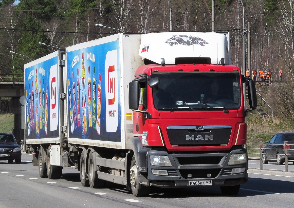 Тульская область, № Р 466 КК 761 — MAN TGS ('2007) 28.360 Тульская область, № Р 466 КК 761 — MAN TGS ('2007) 28.360