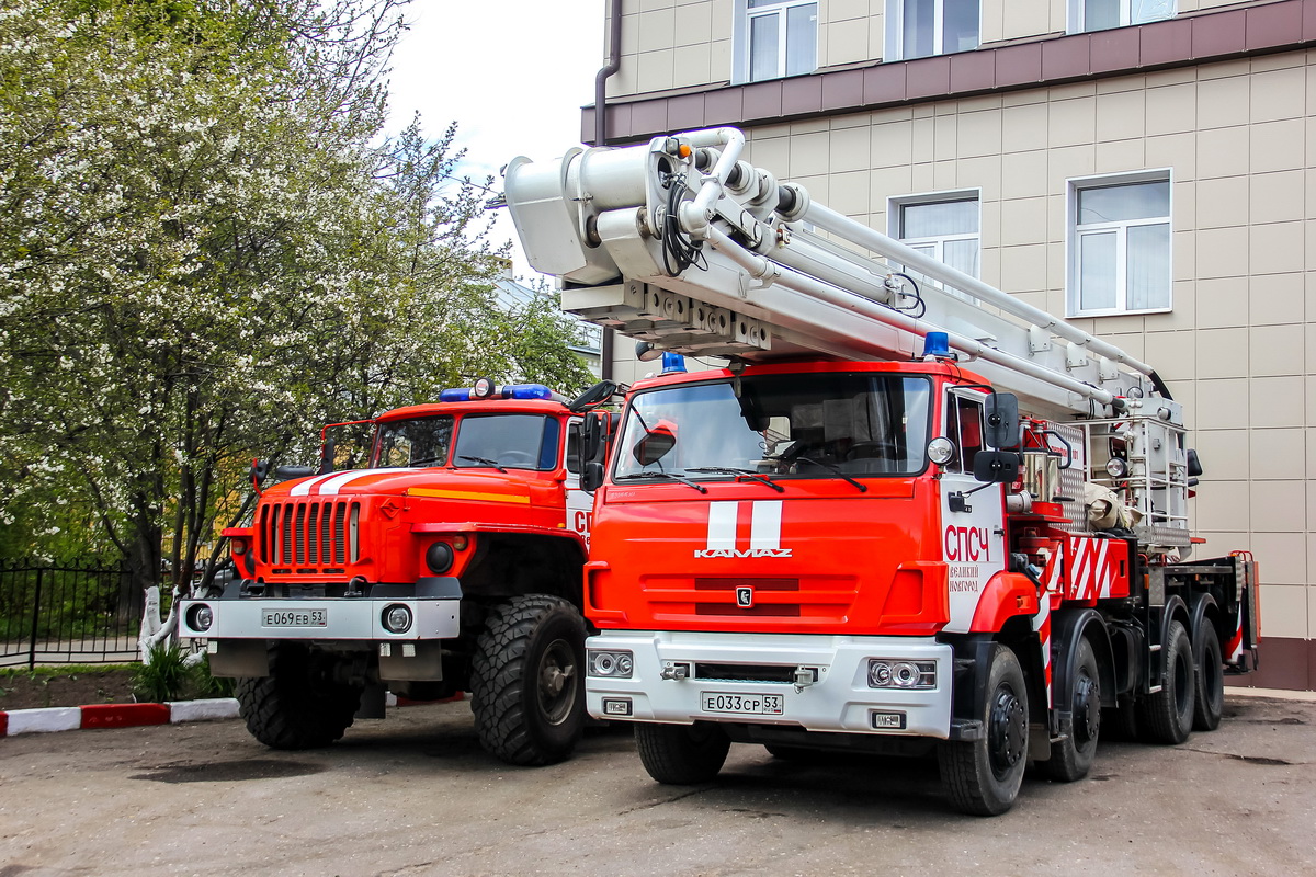 Новгородская область, № Е 033 СР 53 — КамАЗ-6540-A4(23) Новгородская область, № Е 033 СР 53 — КамАЗ-6540-A4(23)
