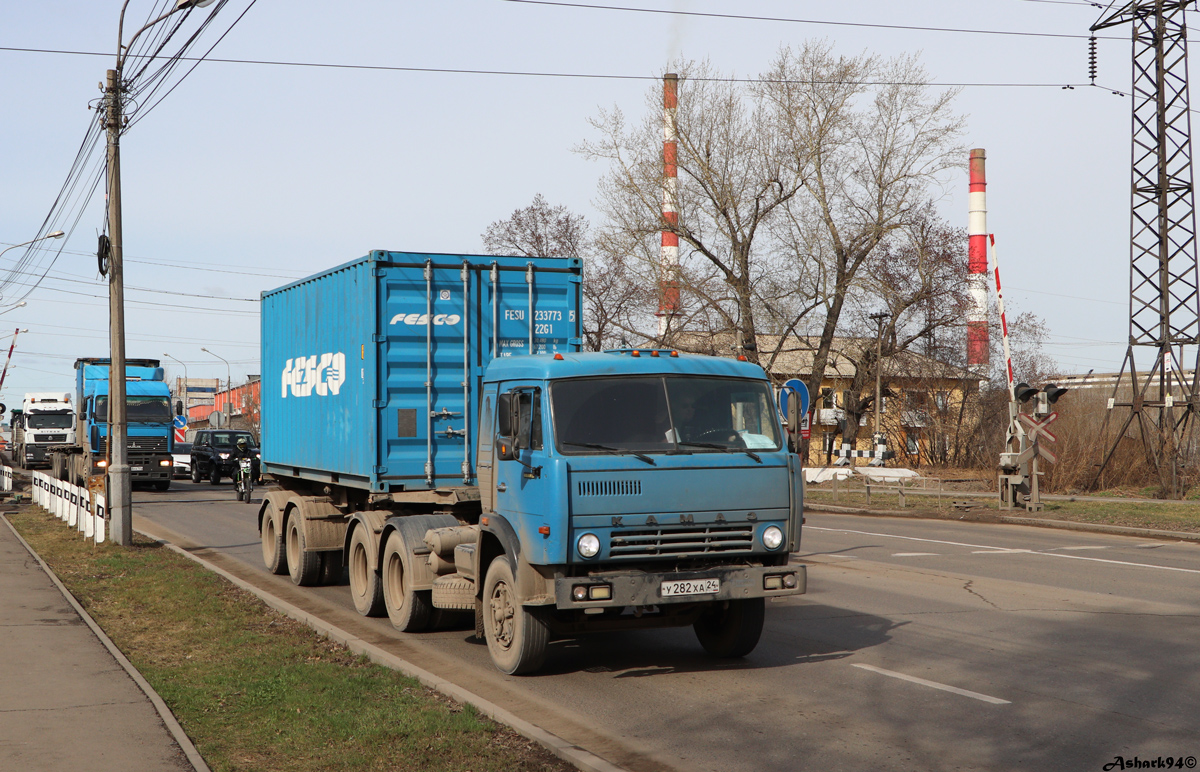 Красноярский край, № У 282 ХА 24 — КамАЗ-5410
