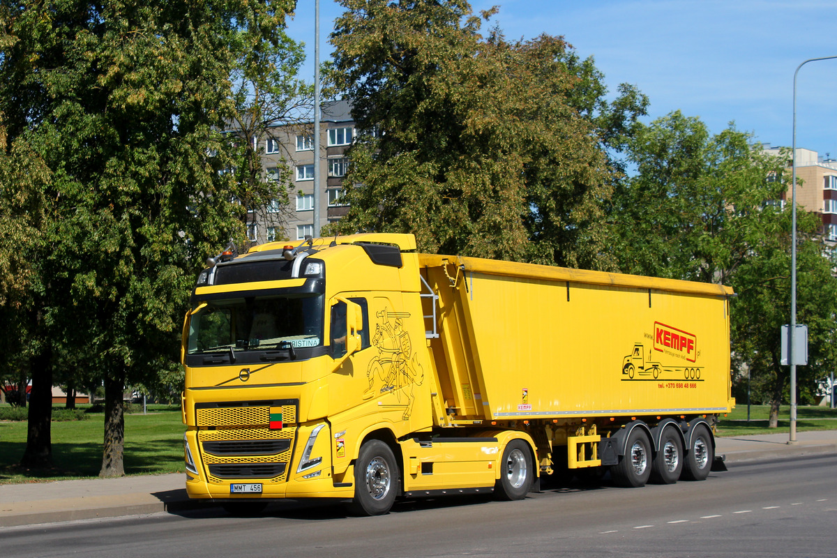 Литва, № MMT 456 — Volvo ('2020) FH.500