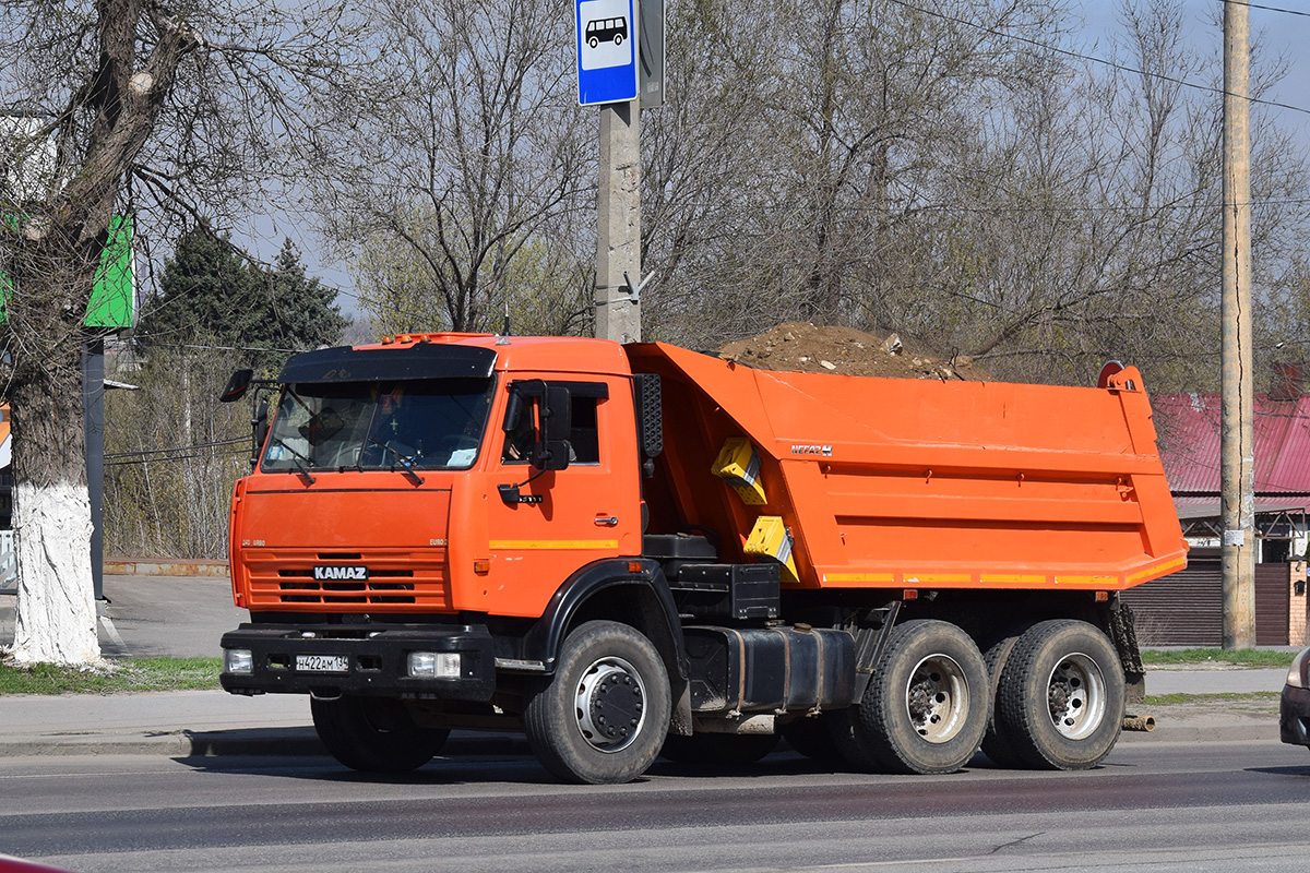 Волгоградская область, № Н 422 АМ 134 — КамАЗ-55111-15 [55111R]