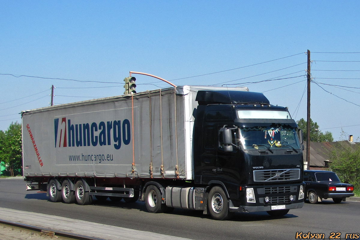 Алтайский край, № В 473 ТТ 22 — Volvo ('2002) FH12.440 Алтайский край, № В 473 ТТ 22 — Volvo ('2002) FH12.440