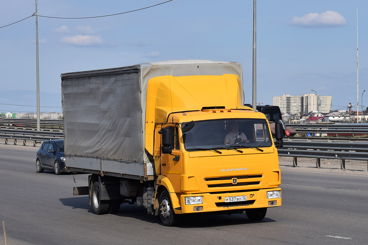 Марий Эл, № Р 537 ВО 12 — КамАЗ-4308-R4(28)