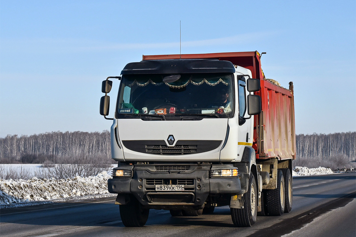 Свердловская область, № Н 839 КК 196 — Renault Kerax [X9P]