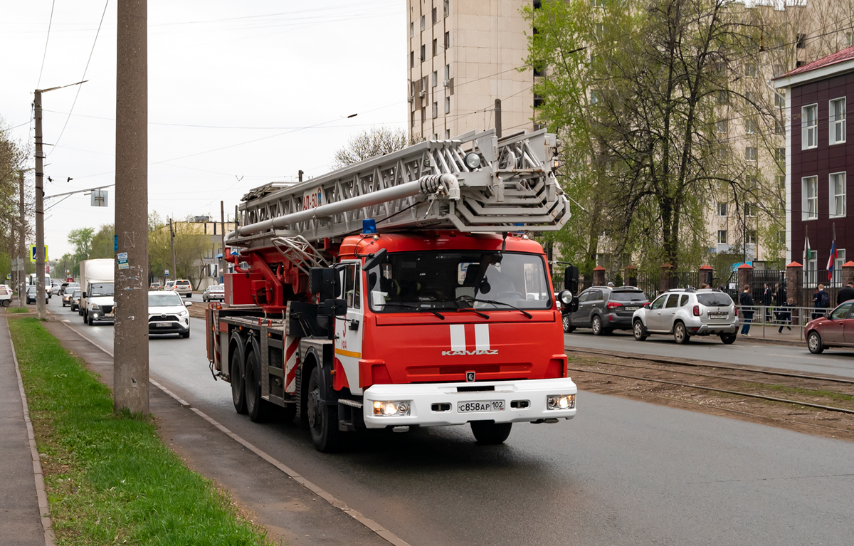 Башкортостан, № С 858 АР 102 — КамАЗ-65115-A4(23) Башкортостан, № С 858 АР 102 — КамАЗ-65115-A4(23)