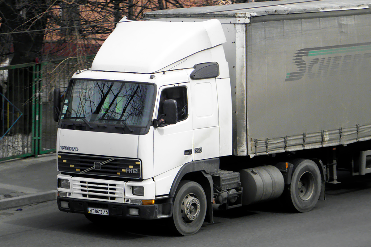 Херсонская область, № ВТ 8812 АА — Volvo ('1993) FH12.380 Херсонская область, № ВТ 8812 АА — Volvo ('1993) FH12.380