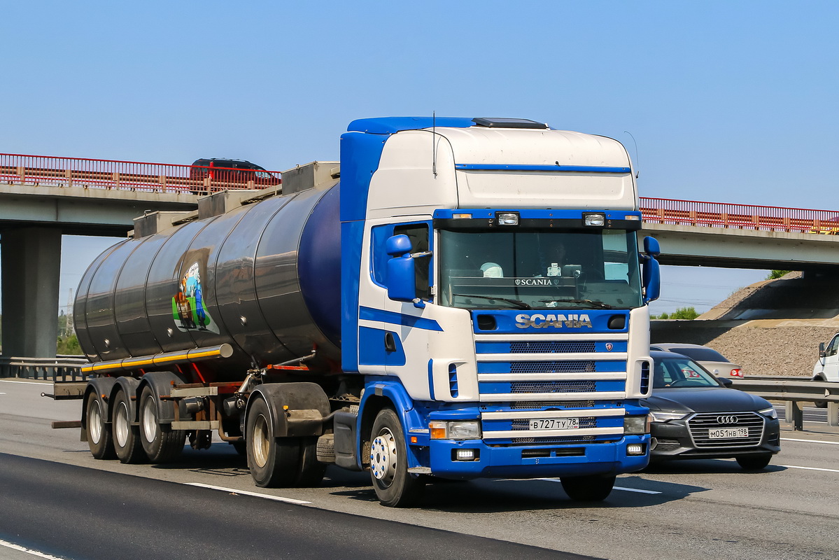 Санкт-Петербург, № В 727 ТУ 78 — Scania ('1996) R124G