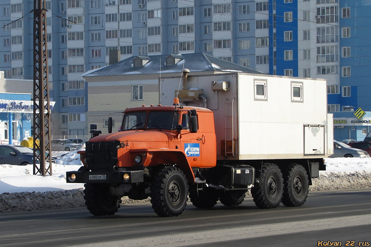 Алтайский край, № О 082 ОР 70 — Урал-4320-40
