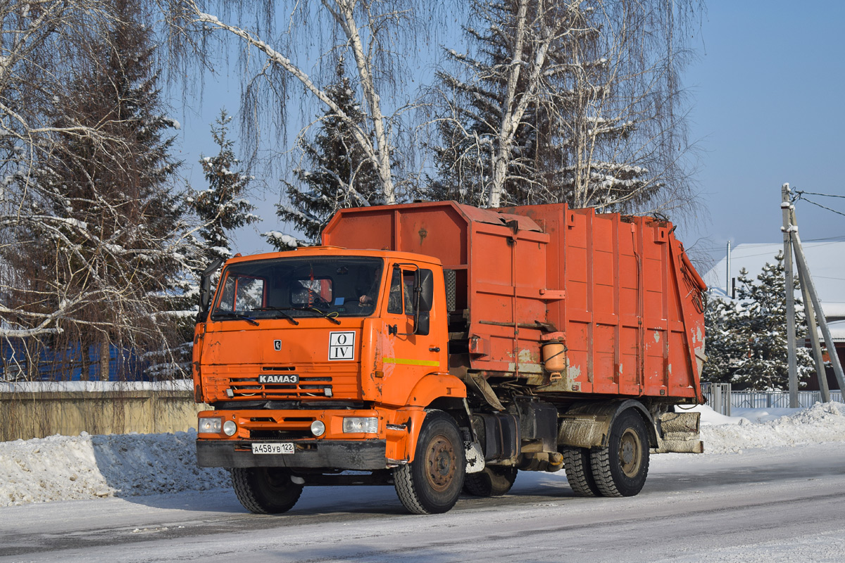 Алтайский край, № А 458 УВ 122 — КамАЗ-53605-62