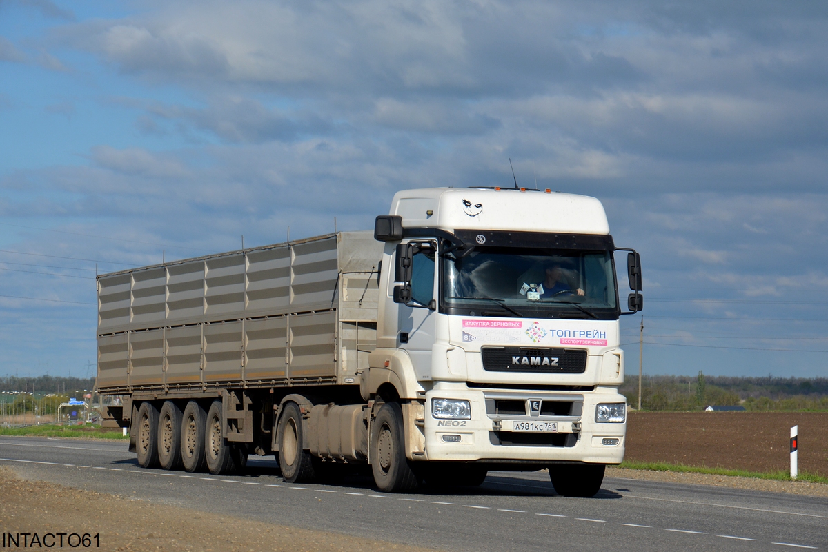 Ростовская область, № А 981 КС 761 — КамАЗ-5490-S5(87)