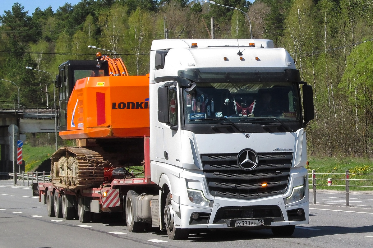 Белгородская область, № Х 391 АН 31 — Mercedes-Benz Actros '18 1845 [Z9M]