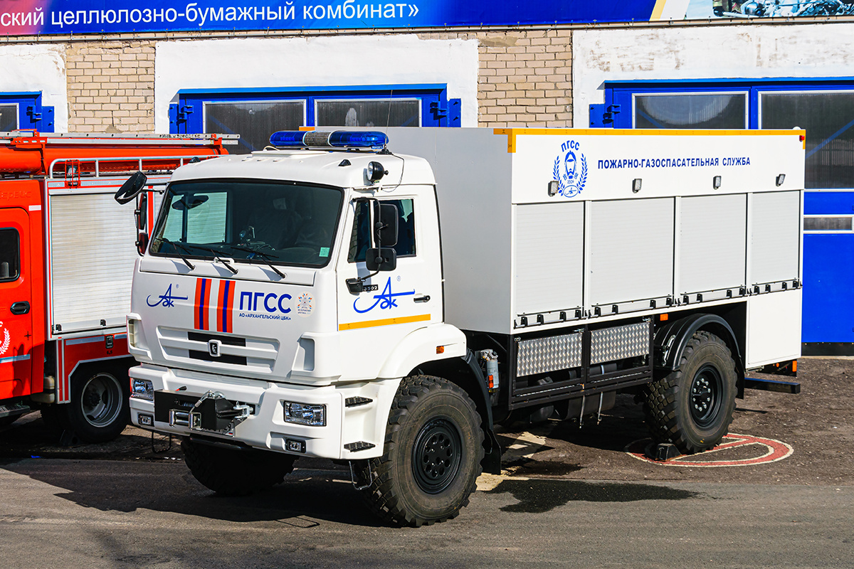 Архангельская область, № О 448 ОТ 29 — КамАЗ-43502-D5(66) Архангельская область, № О 448 ОТ 29 — КамАЗ-43502-D5(66)