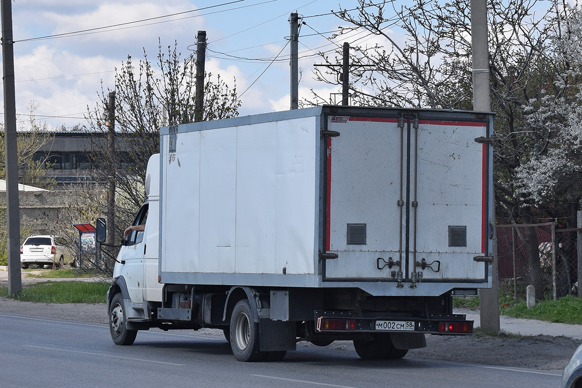 Пензенская область, № М 002 СМ 58 — ГАЗ-33106 "Валдай" Пензенская область, № М 002 СМ 58 — ГАЗ-33106 "Валдай"