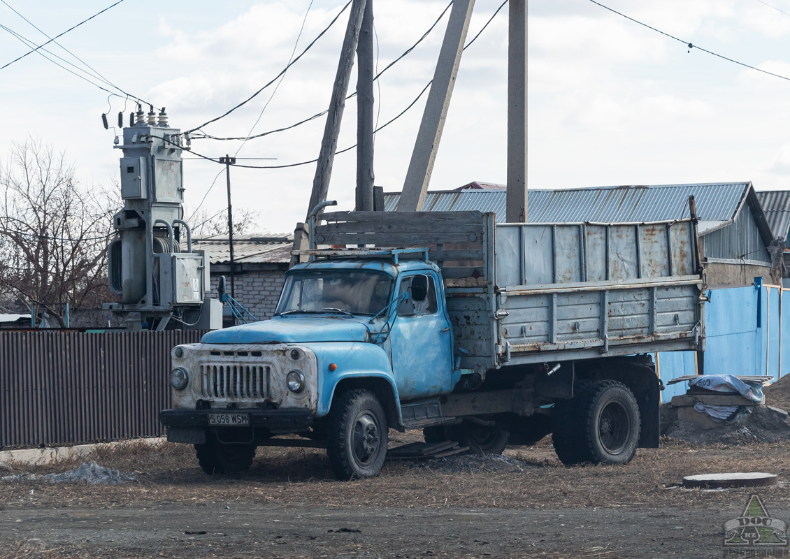 Павлодарская область, № S 058 WSM — ГАЗ-53-12