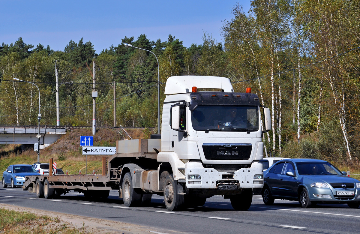 Калужская область, № О 481 КР 40 — MAN TGS ('2007) 18.480 Калужская область, № О 481 КР 40 — MAN TGS ('2007) 18.480