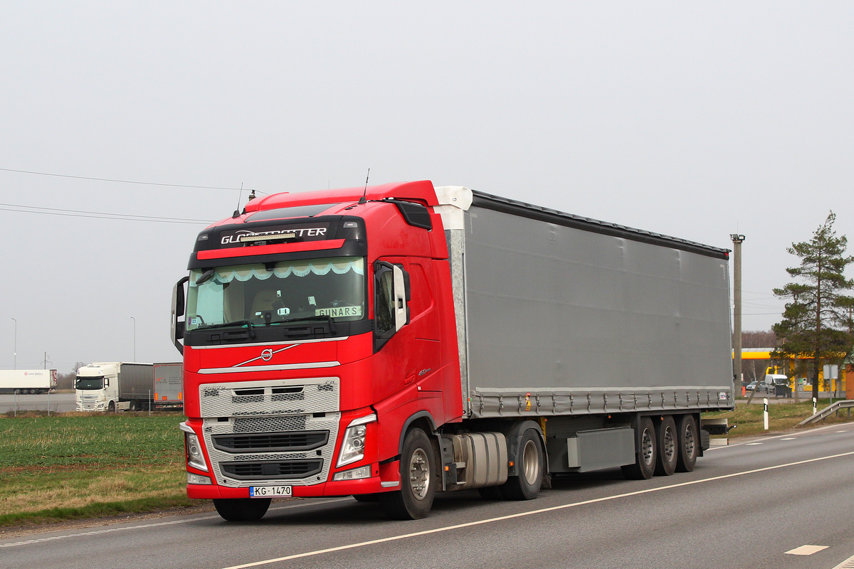 Латвия, № KG-1470 — Volvo ('2012) FH.460