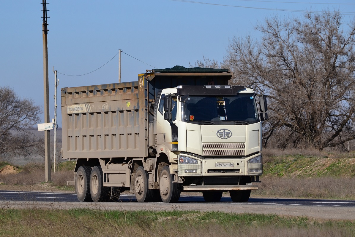 Волгоградская область, № Н 397 АТ 134 — FAW J6 CA3310 Волгоградская область, № Н 397 АТ 134 — FAW J6 CA3310