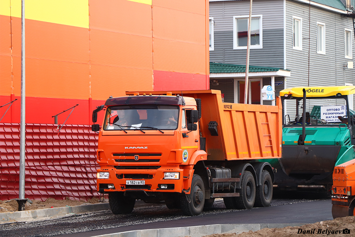 Ненецкий автономный округ, № А 182 СВ 83 — КамАЗ-6522-43