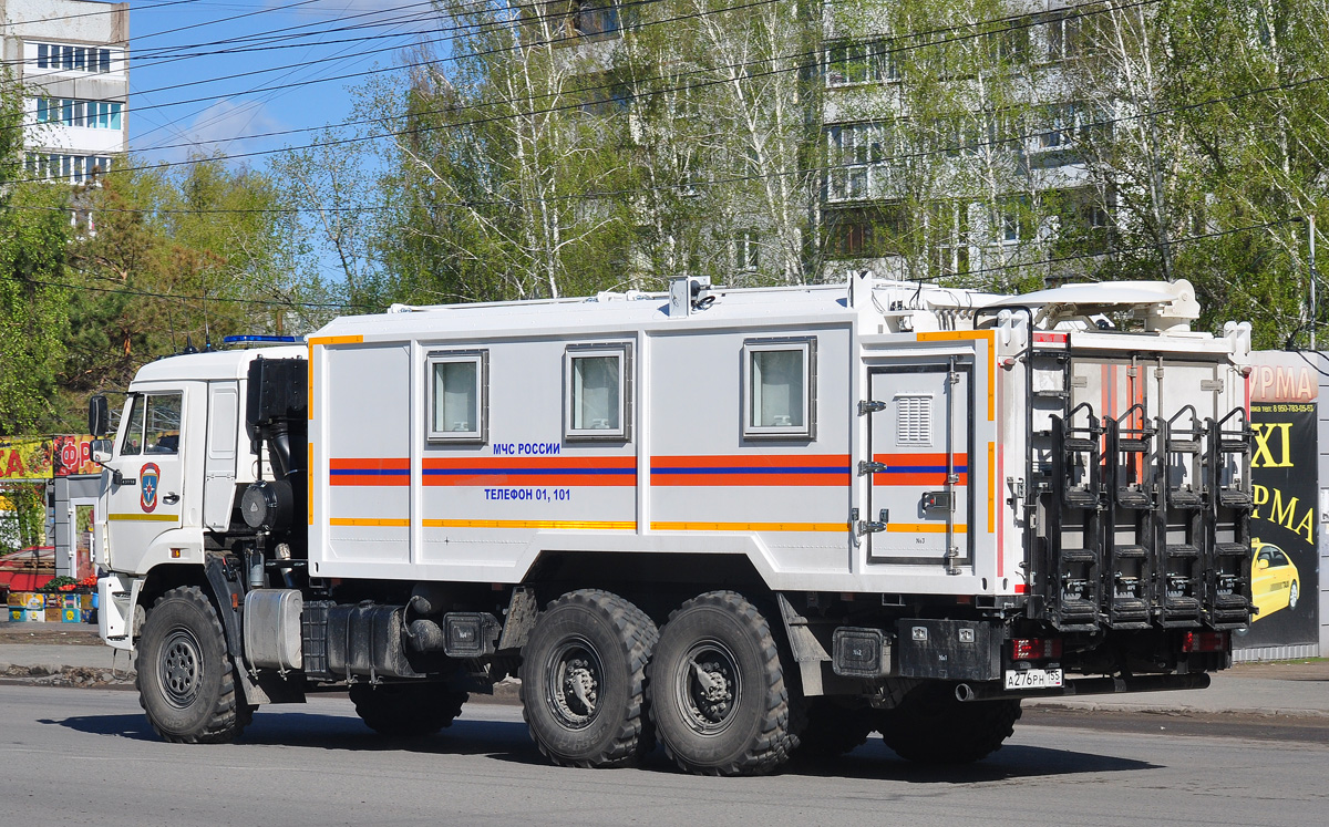 Омская область, № А 276 РН 155 — КамАЗ-43118-50 Омская область, № А 276 РН 155 — КамАЗ-43118-50